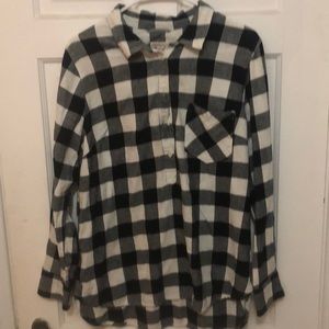 Black and White Flannel